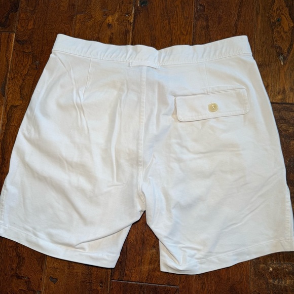 Good Man Brand Flat Front Chino Shorts White size S - Picture 7 of 11